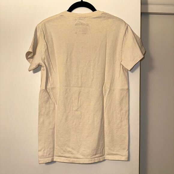 Sublime Unisex Cream Black Graphic Short Sleeve Shirt Size Small - Picture 5 of 9